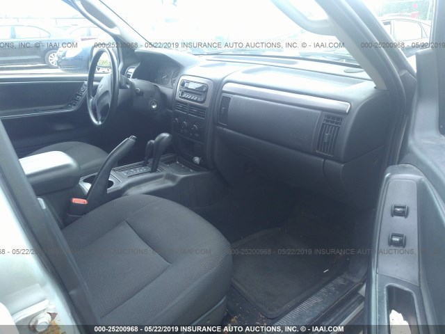 1J4GW48S84C261644 - 2004 JEEP GRAND CHEROKEE LAREDO/COLUMBIA/FREEDOM 银色 照片 5