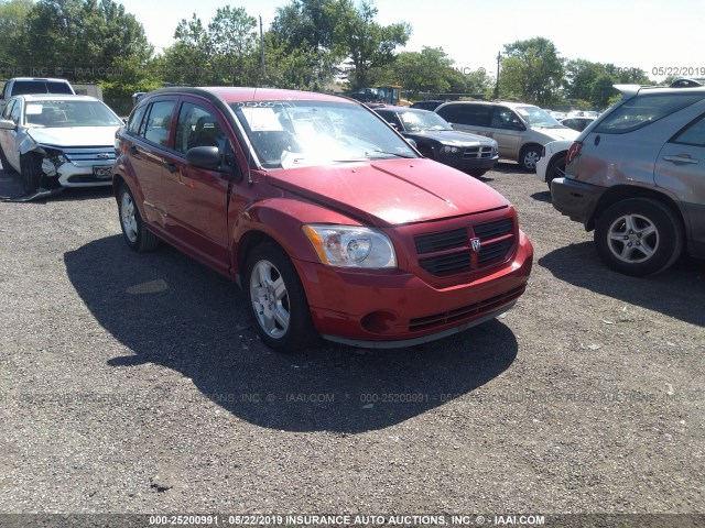 1B3HB28C68D746479 - 2008 DODGE CALIBER RED photo 1