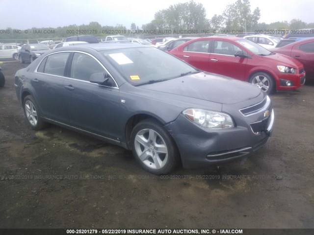 1G1ZH57B284204848 - 2008 CHEVROLET MALIBU 1LT 灰色 照片 1