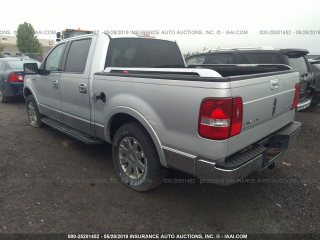 5LTPW18596FJ04718 - 2006 LINCOLN MARK LT SILVER photo 3