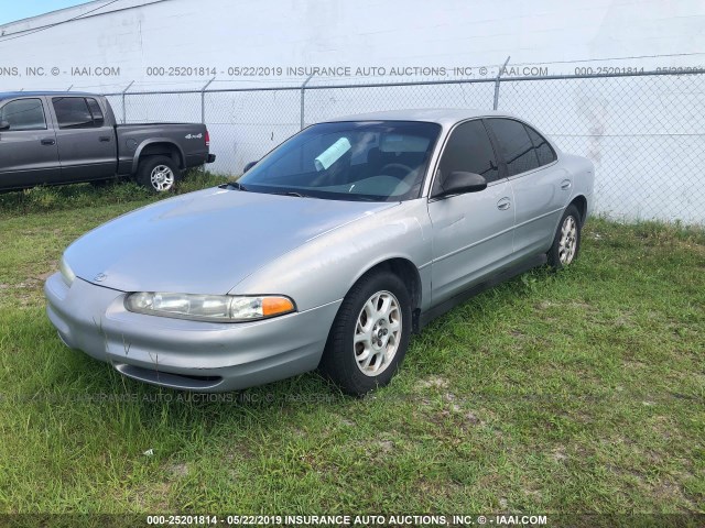 1G3WH52H4YF189988 - 2000 OLDSMOBILE INTRIGUE GX SILVER photo 2