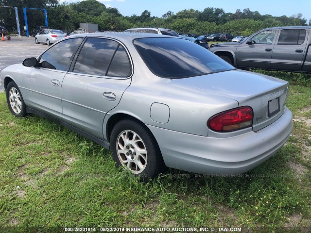 1G3WH52H4YF189988 - 2000 OLDSMOBILE INTRIGUE GX SILVER photo 3