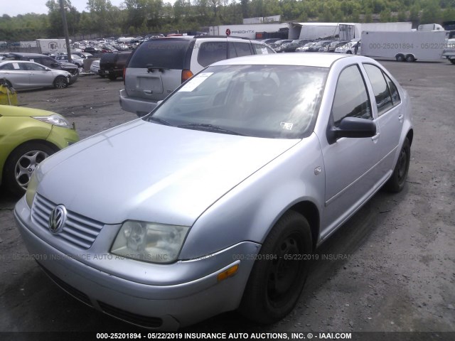 3VWRK69M53M017949 - 2003 VOLKSWAGEN JETTA GL SILVER photo 2