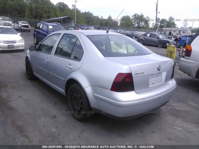 3VWRK69M53M017949 - 2003 VOLKSWAGEN JETTA GL SILVER photo 3