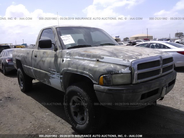 1B6KF26Z5TS681164 - 1996 DODGE RAM 2500 GREEN photo 1