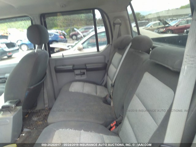 1FMZU77E33UA49742 - 2003 FORD EXPLORER SPORT TR  SILVER photo 8