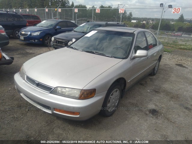 1HGCD5680VA144176 - 1997 HONDA ACCORD VALUE SILVER photo 2