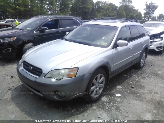 4S4BP62C477339775 - 2007 SUBARU OUTBACK OUTBACK 2.5I LIMITED SILVER photo 2