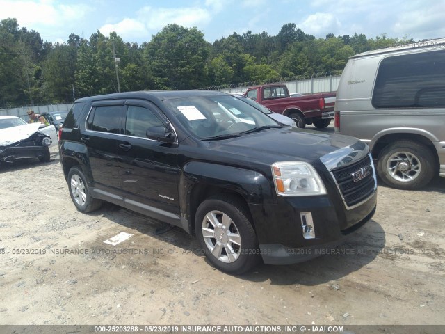 2CTALBEW2A6342101 - 2010 GMC TERRAIN SLE BLACK photo 1