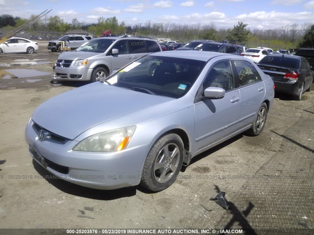 JHMCN36455C017326 - 2005 HONDA ACCORD HYBRID SILVER photo 2