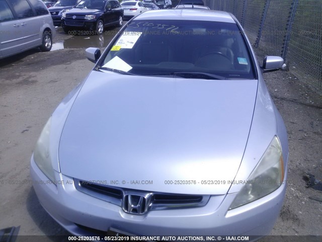 JHMCN36455C017326 - 2005 HONDA ACCORD HYBRID SILVER photo 6