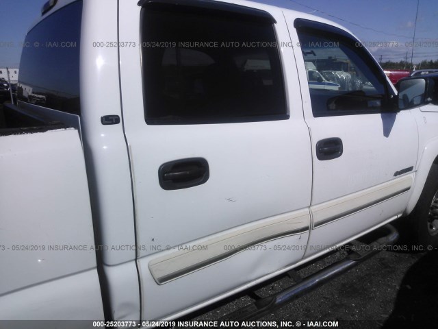 1GCGC13U77F124736 - 2007 CHEVROLET SILVERADO C1500 CLASSIC HD WHITE photo 6