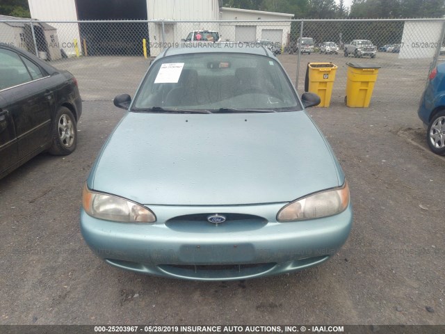 1FAFP13P7XW148258 - 1999 FORD ESCORT SE Light Blue photo 6