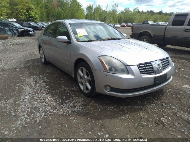 1N4BA41E65C864747 - 2005 NISSAN MAXIMA SE/SL SILVER photo 1