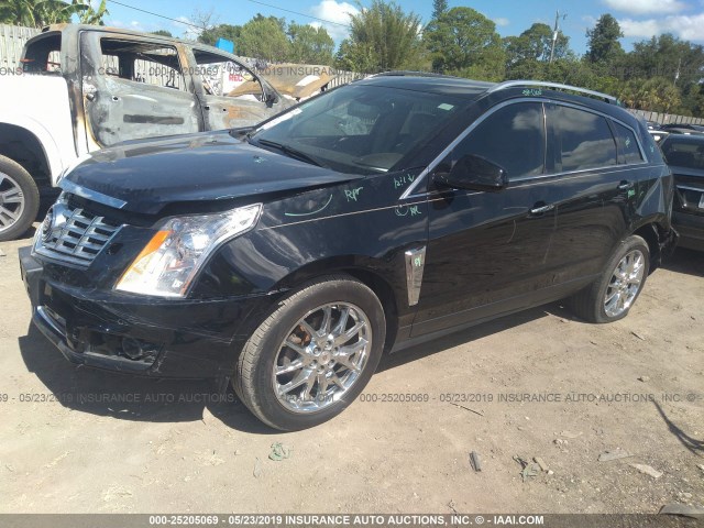 3GYFNCE32ES533672 - 2014 CADILLAC SRX PERFORMANCE COLLECTION BLACK photo 2