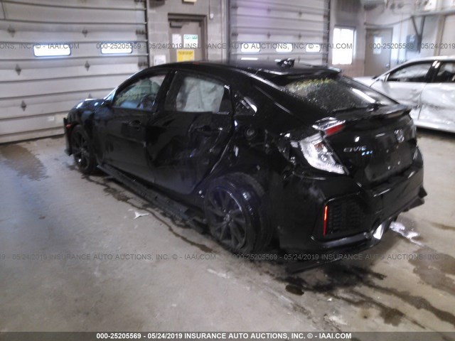 SHHFK7H45JU208140 - 2018 HONDA CIVIC SPORT 黑色 照片 3