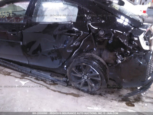 SHHFK7H45JU208140 - 2018 HONDA CIVIC SPORT 黑色 照片 6