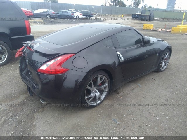 JN1AZ4EH5EM636044 - 2014 NISSAN 370Z TOURING/NISMO BLACK photo 4