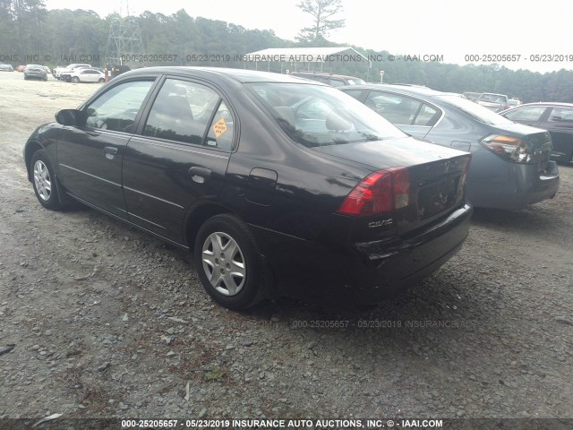 1HGES16375L001306 - 2005 HONDA CIVIC DX VP Qara foto 3