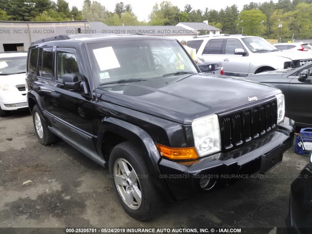 1J8HG48KX6C337254 - 2006 JEEP COMMANDER 黑色 照片 1