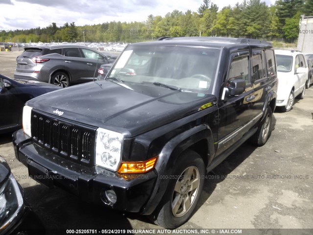 1J8HG48KX6C337254 - 2006 JEEP COMMANDER 黑色 照片 2