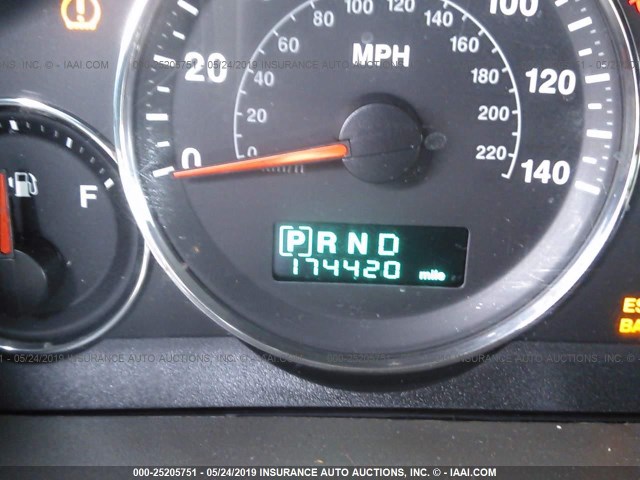 1J8HG48KX6C337254 - 2006 JEEP COMMANDER 黑色 照片 7