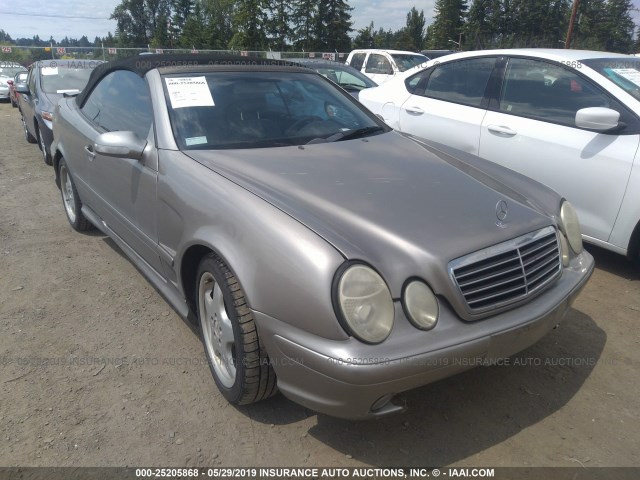 WDBLK70G43T139918 - 2003 MERCEDES-BENZ CLK 430 TAN photo 1