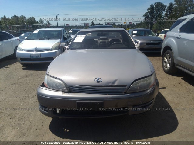 JT8GK13T1S0080463 - 1995 LEXUS ES 300 GRAY photo 6