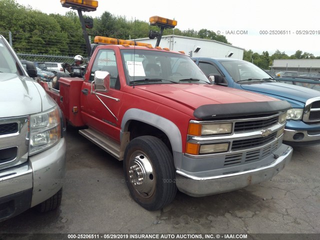 1GBKC34FXRJ110744 - 1994 CHEVROLET GMT-400 C3500-HD RED photo 2