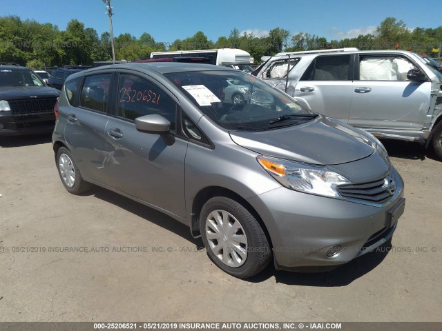 3N1CE2CP1FL440696 - 2015 NISSAN VERSA NOTE S/S PLUS/SV/SL/SR SILVER photo 1