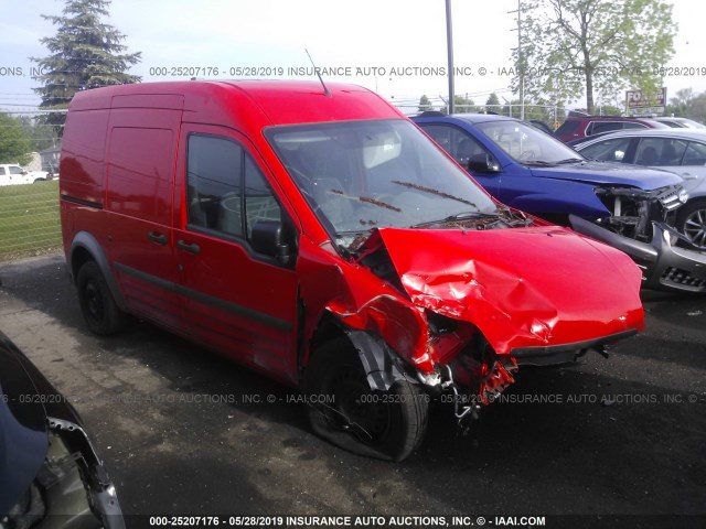 NM0LS7AN8DT170649 - 2013 FORD TRANSIT CONNECT XL RED photo 1