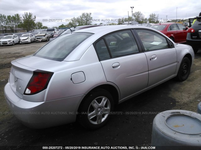 1G8AJ55F16Z204378 - 2006 SATURN ION LEVEL 2 SILVER photo 4