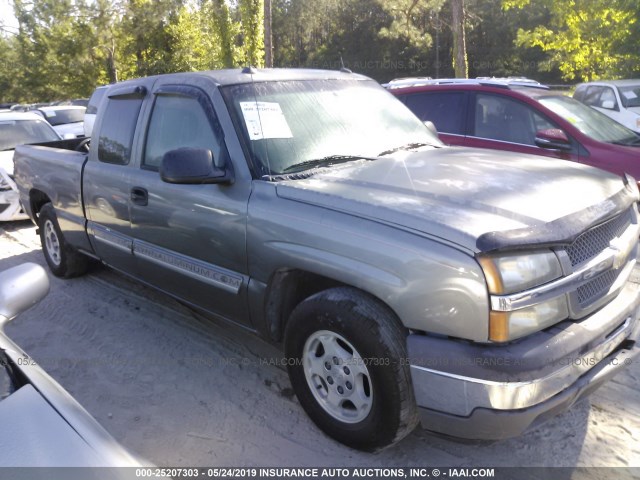 1GCEC19T25Z117727 - 2005 CHEVROLET SILVERADO C1500 GRAY photo 1