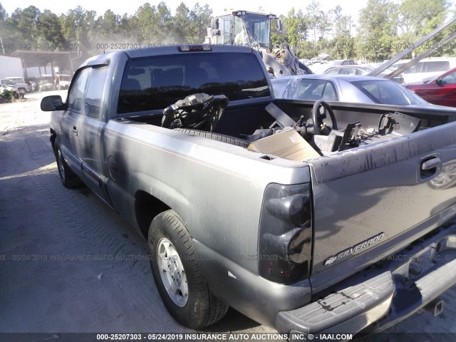 1GCEC19T25Z117727 - 2005 CHEVROLET SILVERADO C1500 GRAY photo 3