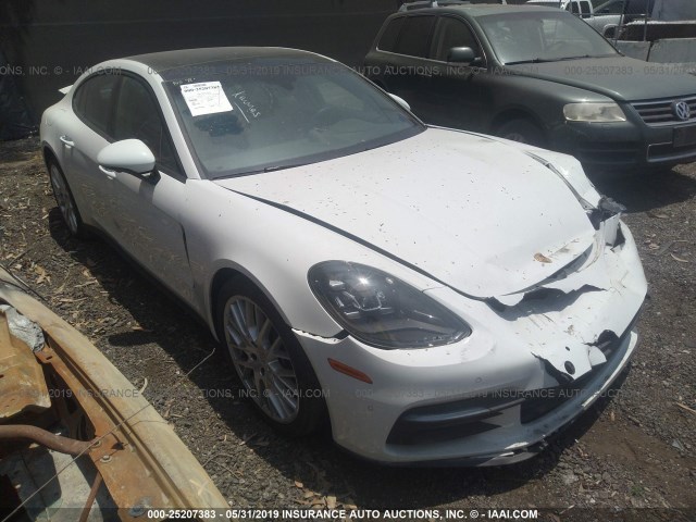 WP0AA2A79JL108450 - 2018 PORSCHE PANAMERA 4 WHITE photo 1