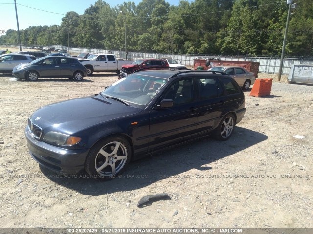 WBAAR3346YJM01632 - 2000 BMW 323 IT BLUE photo 2