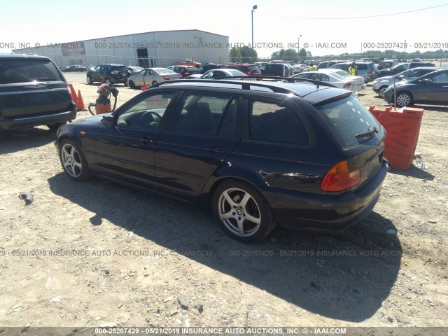 WBAAR3346YJM01632 - 2000 BMW 323 IT BLUE photo 3