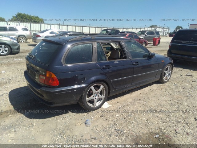 WBAAR3346YJM01632 - 2000 BMW 323 IT BLUE photo 4