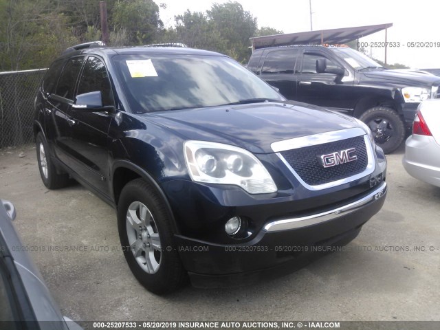 1GKER23D19J128748 - 2009 GMC ACADIA SLT-1 Dark Blue photo 1