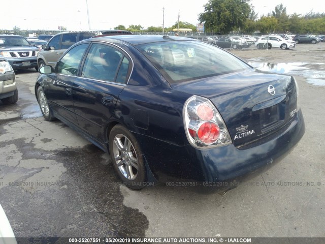 1N4BL11E35C339248 - 2005 NISSAN ALTIMA SE/SL/SE-R BLUE photo 3