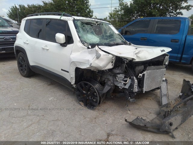 ZACCJABB4JPH67750 - 2018 JEEP RENEGADE LATITUDE WHITE photo 1