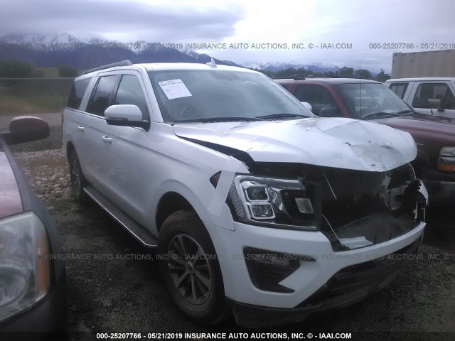 1FMJK1JT4JEA08499 - 2018 FORD EXPEDITION MAX XLT WHITE photo 1