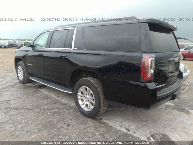 1GKS1GKC0JR368489 - 2018 GMC YUKON XL C1500 SLT BLACK photo 3