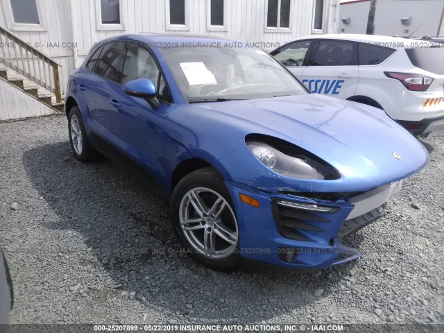 WP1AA2A54HLB83886 - 2017 PORSCHE MACAN BLUE photo 1