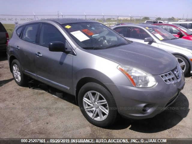 JN8AS5MT9CW601607 - 2012 NISSAN ROGUE S/SV SILVER photo 1