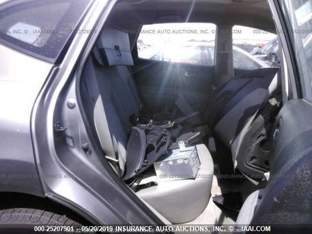 JN8AS5MT9CW601607 - 2012 NISSAN ROGUE S/SV SILVER photo 8