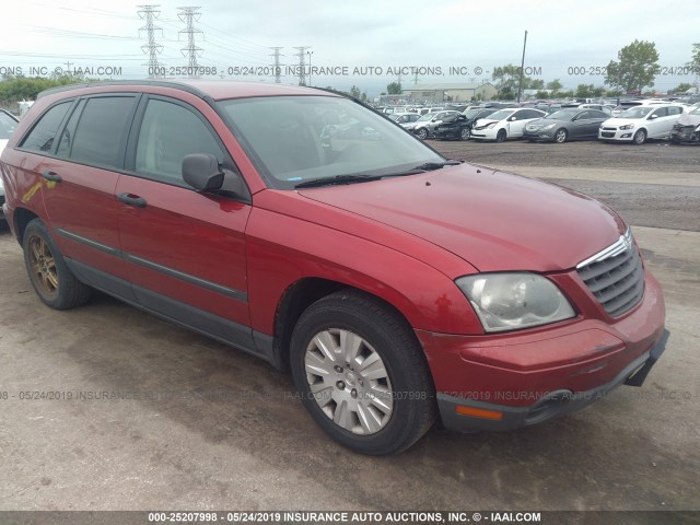 2A4GM484X6R709691 - 2006 CHRYSLER PACIFICA RED photo 1