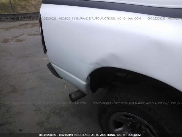 1D7HA16KX4J102085 - 2004 DODGE RAM 1500 ST WHITE photo 6