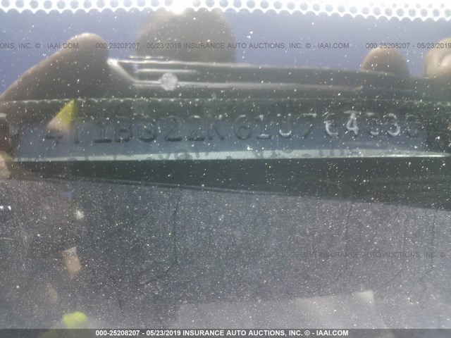 4T1BG22K61U764536 - 2001 TOYOTA CAMRY CE/LE/XLE წითელი ფოტო 9