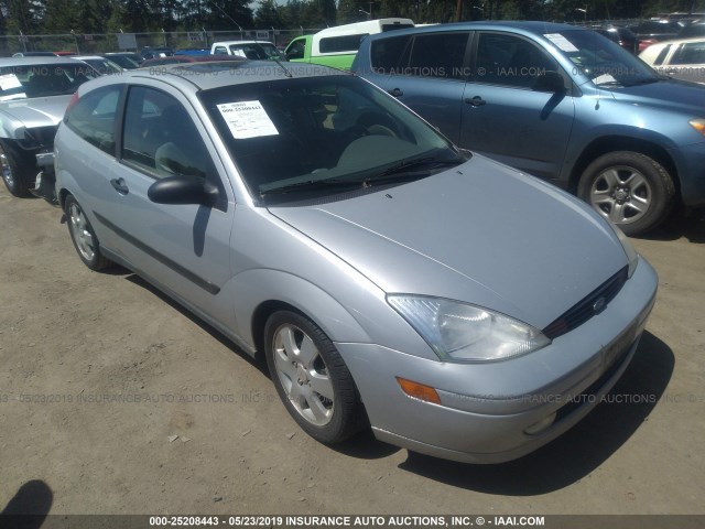 3FAFP31331R107969 - 2001 FORD FOCUS ZX3 SILVER photo 1